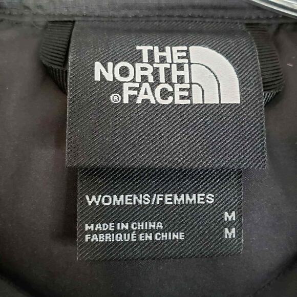 The North Face Puffer Vest Size M Medium 550 Goose Down Womens Full Zip Black - Picture 6 of 11